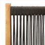 Garten-Essgruppe 7-teilig aus Polypropylen Massivholz Schwarz von , Gartensets - Ref: Foro24-3281721, Preis: 742,73 €, Rabatt: %