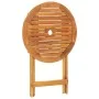 3-teiliges Bistro-Set aus Polypropylen und massivem grauem Holz. von , Gartensets - Ref: Foro24-3281794, Preis: 181,39 €, Rab...