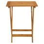 3-piece bistro set, fabric, solid wood, leaf print by , Garden sets - Ref: Foro24-3281812, Price: 180,82 €, Discount: %