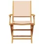 3-piece bistro set in beige fabric and solid wood by , Garden sets - Ref: Foro24-3281859, Price: 195,17 €, Discount: %