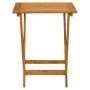 3-piece bistro set in taupe fabric and solid wood by , Garden sets - Ref: Foro24-3281810, Price: 184,60 €, Discount: %