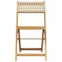 3-piece PE rattan and solid wood beige bistro set by , Garden sets - Ref: Foro24-3281756, Price: 143,39 €, Discount: %