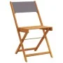 3-piece bistro set in anthracite fabric and solid wood by , Garden sets - Ref: Foro24-3281761, Price: 145,02 €, Discount: %