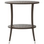Reclining garden chairs with table 2 pcs brown PE rattan by , Garden chairs - Ref: Foro24-365706, Price: 287,31 €, Discount: %