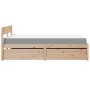 Bett mit Schubladen und Massivholz-Pinienmatratze 120x200 cm von , Betten und Lattenroste - Ref: Foro24-3281901, Preis: 448,1...