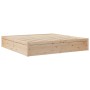 Bett mit massiver Kiefernholzmatratze 200x200 cm von , Betten und Lattenroste - Ref: Foro24-3281922, Preis: 557,13 €, Rabatt: %