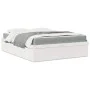 Cama con colchón madera maciza de pino blanca 160x200 cm de , Camas y somieres - Ref: Foro24-3281929, Precio: 451,62 €, Descu...