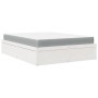 Bed with solid white pine wood mattress 160x200 cm by , Beds and slatted bases - Ref: Foro24-3281929, Price: 458,26 €, Discou...