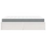 Bed with solid white pine wood mattress 160x200 cm by , Beds and slatted bases - Ref: Foro24-3281929, Price: 458,26 €, Discou...