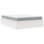 Bed with solid white pine wood mattress 160x200 cm by , Beds and slatted bases - Ref: Foro24-3281929, Price: 458,26 €, Discou...