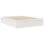 Bett mit massiver Kiefernholzmatratze in Weiß 160x200 cm von , Betten und Lattenroste - Ref: Foro24-3281929, Preis: 451,62 €,...
