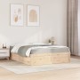 Cama con colchón madera maciza de pino 140x200 cm de , Camas y somieres - Ref: Foro24-3281934, Precio: 395,02 €, Descuento: %