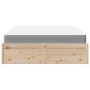 Cama con colchón madera maciza de pino 140x200 cm de , Camas y somieres - Ref: Foro24-3281934, Precio: 395,02 €, Descuento: %