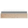 Cama con colchón madera maciza de pino 140x200 cm de , Camas y somieres - Ref: Foro24-3281934, Precio: 395,02 €, Descuento: %