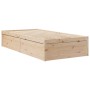 Bett mit massiver Kiefernholzmatratze 90x200 cm von , Betten und Lattenroste - Ref: Foro24-3281943, Preis: 265,53 €, Rabatt: %
