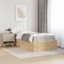 Bett mit massiver Kiefernholzmatratze 90x190 cm von , Betten und Lattenroste - Ref: Foro24-3281955, Preis: 245,13 €, Rabatt: %