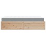 Bett mit massiver Kiefernholzmatratze 90x190 cm von , Betten und Lattenroste - Ref: Foro24-3281955, Preis: 245,13 €, Rabatt: %