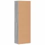 Aparador alto madera de ingeniería gris Sonoma 60x35x180 cm de , Taquillas y armarios de almacenamiento - Ref: Foro24-3276670...