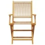 Faltbare Gartenstühle, 8 Stück Massivholz Akazie in Beige. von , Gartenstühle - Ref: Foro24-3214573, Preis: 705,31 €, Rabatt: %