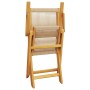Sillas de jardín plegables 8 uds madera maciza acacia beige de , Sillas de jardín - Ref: Foro24-3214573, Precio: 722,12 €, De...