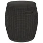 4-in-1 black polypropylene garden storage box by , Outdoor storage boxes - Ref: Foro24-364155, Price: 112,97 €, Discount: %
