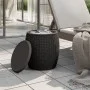 4-in-1 black polypropylene garden storage box by , Outdoor storage boxes - Ref: Foro24-364155, Price: 112,97 €, Discount: %
