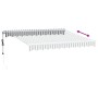 Automatische ausfahrbare Markise mit LED-Licht in Anthrazit-Weiß 300x250 cm. von , Markisen - Ref: Foro24-3215781, Preis: 497...