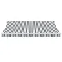 Retractable automatic awning with LED light anthracite white 400x350cm by , Awnings - Ref: Foro24-3215795, Price: 598,94 €, D...