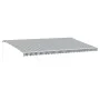 Manuelle ausfahrbare Markise mit LED-Licht in Anthrazit und Weiß 600x350 cm. von , Markisen - Ref: Foro24-3215805, Preis: 701...