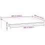 Manual retractable awning with LED light in anthracite and white, 600x350 cm. by , Awnings - Ref: Foro24-3215805, Price: 701,...