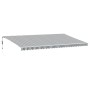 Automatische ausfahrbare Markise mit LED-Licht in Anthrazit-Weiß 600x350 cm. von , Markisen - Ref: Foro24-3215807, Preis: 804...