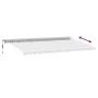 Retractable automatic awning with LED light in anthracite white 600x350 cm by , Awnings - Ref: Foro24-3215807, Price: 788,56 ...