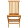 Gartensessel 6 Stück mit roten Kissen aus Teakholz von , Gartenstühle - Ref: Foro24-3065611, Preis: 391,48 €, Rabatt: %