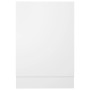 Spülmaschinenverkleidung aus weißem Sperrholz, 45x3x67 cm. von , Küchenschränke - Ref: Foro24-802554, Preis: 30,41 €, Rabatt: %