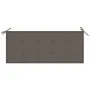 Garden bench with bamboo cushion 120 cm by , garden benches - Ref: Foro24-3063884, Price: 143,39 €, Discount: %