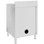 Professionelle Küchenspüle Edelstahl 60x60x96 cm von vidaXL, Wiederherstellung - Ref: Foro24-147227, Preis: 323,53 €, Rabatt: %