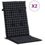 Cushions for pallet sofa, 2 units, black checkered fabric by , Cushions for chairs and sofas - Ref: Foro24-361256, Price: 44,...