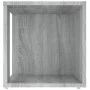 Beistelltisch aus grauem Sonoma-Sperrholz 33x33x34,5 cm von , Seitentische - Ref: Foro24-816021, Preis: 23,81 €, Rabatt: %