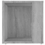Beistelltisch aus grauem Sonoma-Sperrholz 33x33x34,5 cm von , Seitentische - Ref: Foro24-816021, Preis: 23,81 €, Rabatt: %