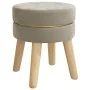 Dark gray velvet round stool by , Folding stools and chairs - Ref: Foro24-340271, Price: 38,03 €, Discount: %