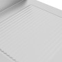 Gewerblicher Küchenschrank mit Abtropffläche aus Edelstahl von vidaXL, Wiederherstellung - Ref: Foro24-147228, Preis: 218,39 ...