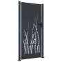 Gartentor aus anthrazitgrauem Stahl mit Grasdesign, 105x205 cm. von , Gartentore - Ref: Foro24-153171, Preis: 382,83 €, Rabat...