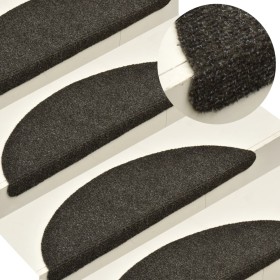 Self-adhesive stair treads 15 units anthracite 65x21x4 cm by vidaXL, Stair mats - Ref: Foro24-322353, Price: 47,47 €, Discoun...