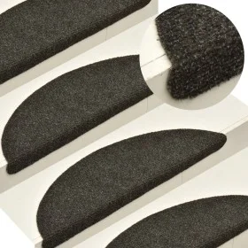 Self-adhesive stair treads 15 units anthracite 65x21x4 cm by vidaXL, Stair mats - Ref: Foro24-322353, Price: 46,52 €, Discoun...