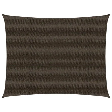 Brown HDPE sail shade 160 g/m² 2.5x4.5 m by , Umbrellas - Ref: Foro24-311785, Price: 31,39 €, Discount: %