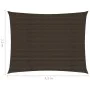 Brown HDPE sail shade 160 g/m² 2.5x4.5 m by , Umbrellas - Ref: Foro24-311785, Price: 31,39 €, Discount: %