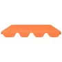 Dosel de repuesto columpio de jardín naranja 150/130x105/70 cm de , Cubiertas para carpas y cenadores - Ref: Foro24-312105, P...