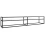 TV-Möbel aus gehärtetem Glas in weißem Marmorfarben, 220x40x40,5 cm. von , TV-Möbel - Ref: Foro24-331732, Preis: 106,35 €, Ra...