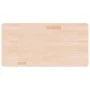 Massive unbehandelte Holzbad-Arbeitsplatte 100x50x2,5 cm von , Arbeitsplatten - Ref: Foro24-342939, Preis: 63,66 €, Rabatt: %