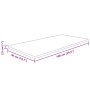 Encimera de baño madera maciza sin tratar 100x50x2,5 cm de , Encimeras - Ref: Foro24-342939, Precio: 68,15 €, Descuento: %